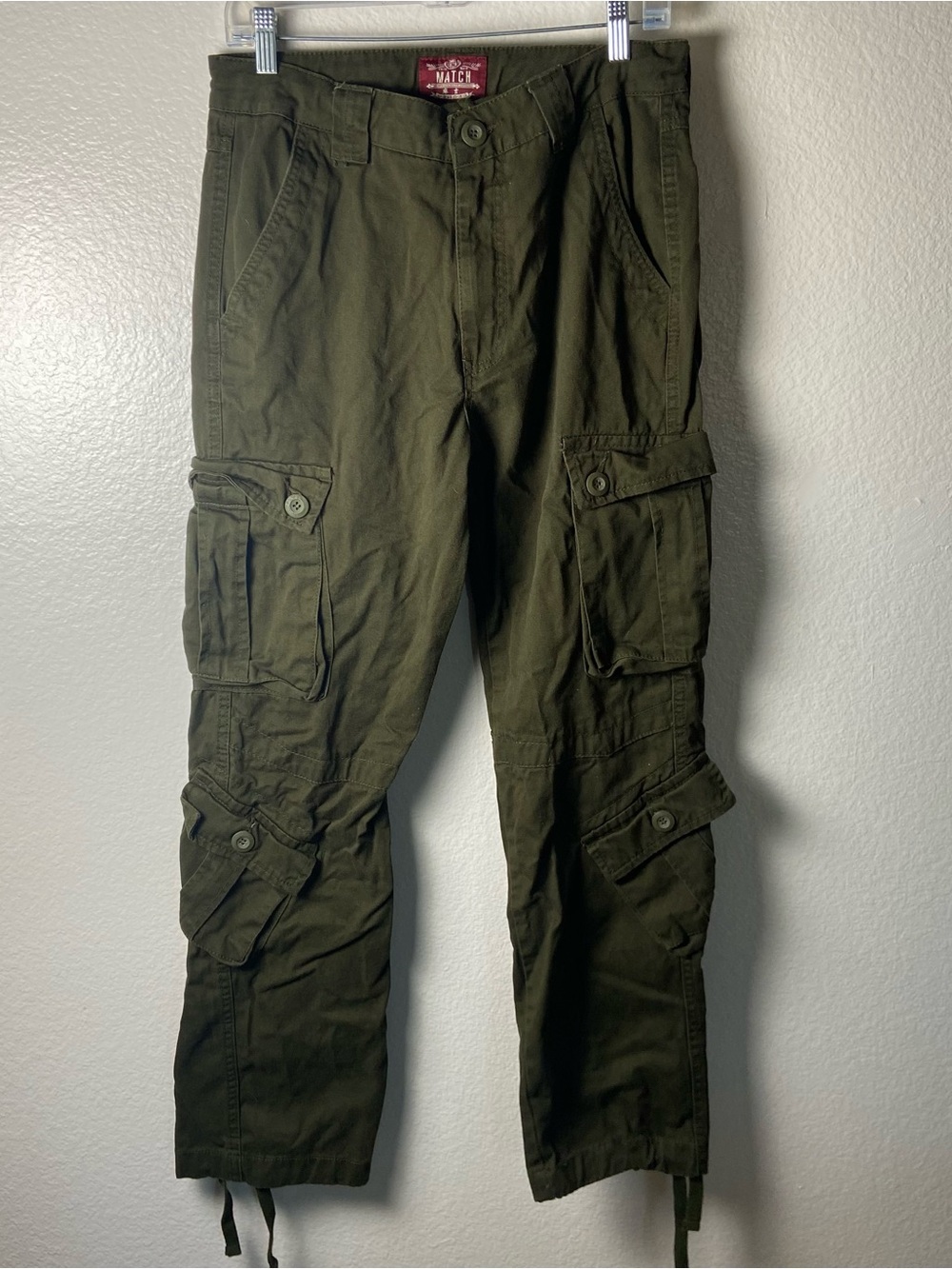 Matchstick Olive Green Men's Cargo Pants